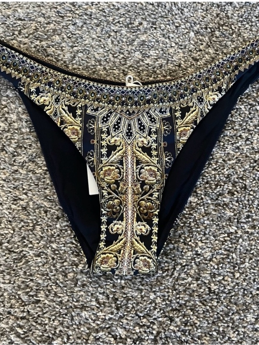 Camilla It’s All Over Torero Navy and Cream Paisley Balconette Bikini Set - Picture 9 of 14